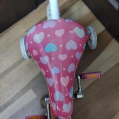 【取引中】トイザらス AVIGO 12インチ 子供用自転車 You＆Me 押し手付きの画像