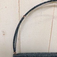 無料！！キラキラ✨ビーズのパーティバッグ◆アクセサリーポーチ✨(約)幅25ｍ、奥行4ｃｍ、持ち手の一番高いところ25ｃｍ【こちらは店舗です。浜村鹿野温泉ICから3分 買取本舗 宮本リサイクル 営業時間９～１９時 定休日水曜日】の画像
