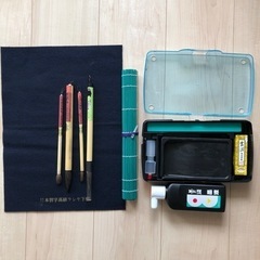 日本習字の習字セットの画像