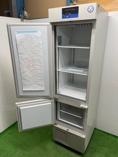 未使用保管品　フクシマガリレイ　業務用　薬用冷凍冷蔵庫　２３６L　ヘコミあり　２０１９年製　取扱説明書付き　FMS-F154GS