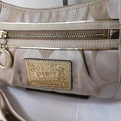 COACH シグネチャー　2way ハンドバッグ　ショルダーバッグの画像