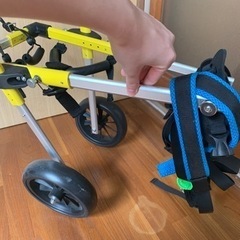 1度使用済】中型犬用車椅子