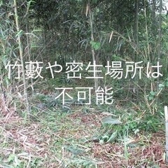 草刈り機で草刈ります　1坪100円　掲載NO① − 静岡県