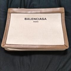 BALENCIAGA ネイビーポシェット