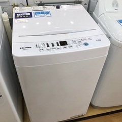 Hisense 全自動洗濯機　4.5kg 2019年製