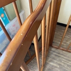 木製ベビーベッド/ベビーサークルの画像