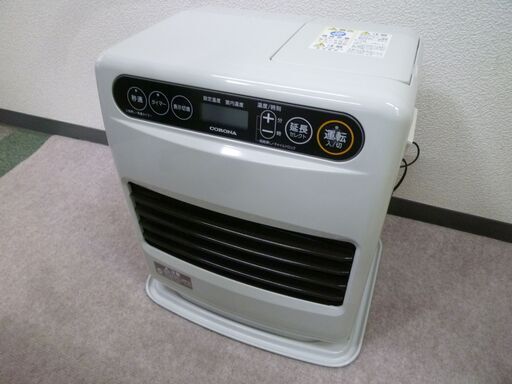 CORONA FH-G3221Y 石油ファンヒーター 石油ストーブ 木造 9畳/コンクリート 12畳 2021年製