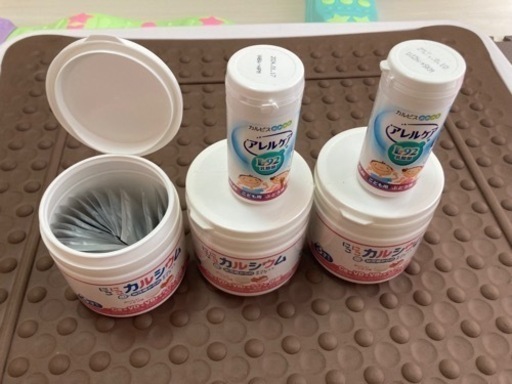 【バラ売り可】アレルケア2本・にこにこカルシウム3箱