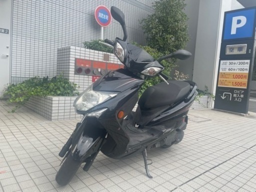 激安即乗り　ヤマハ　シグナス X 3型　大人気のブラック