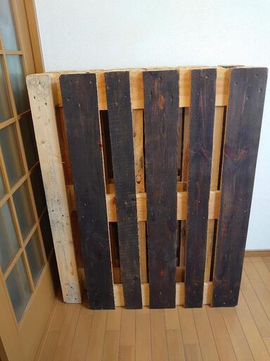 ユーロパレット 4枚 屋外未使用 (EPAL Euro Pallet)