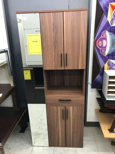 入荷しました！！　ニトリ　サンレモ　シューズボックス　下駄箱　ハイタイプ　 幅(W)730mm × 奥行(D)400mm × 高さ(H)1770mm