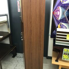 NAKAMURAKEI　MOKKO　シューズボックス　下駄箱　ハイタイプ　幅(W)760mm × 奥行(D)400mm × 高さ(H)1780mm 玄関収納　隙間収納　モダン　ブラウンの画像