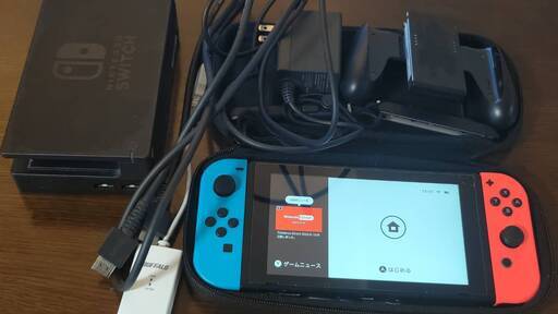 中古☆Nintendo Switch☆初期型☆箱なし☆付属品あり☆おまけ少し