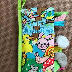 jollybaby 英語と中国語の布絵本  美品の画像