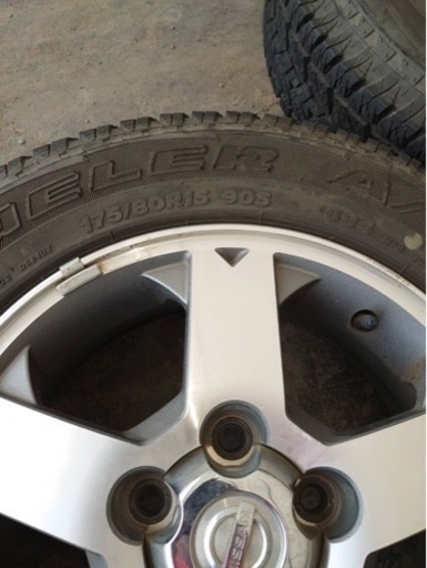 175/80R15 タイヤ、ホイールセット
