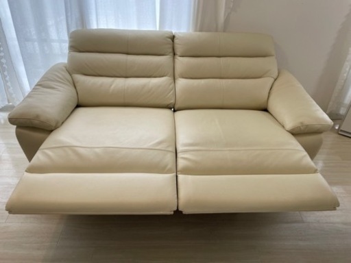 ☆ shige☆ 電動ソファ 本革 YES140002WH1P 在庫限り】［幅97］1人掛け電動
