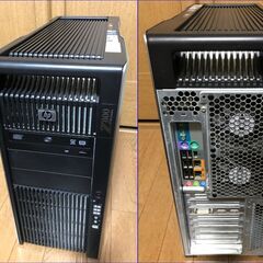 HP Z800 Workstation / Xeon X5650 2.67GHz 2 CPU / メモリ 24 GB