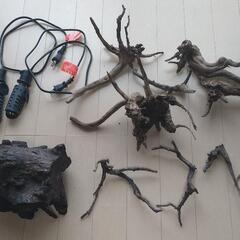 小型オートヒーター&流木セットの画像