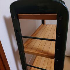 木製　本棚　棚　の画像