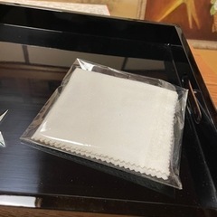漆塗り　角盆の画像