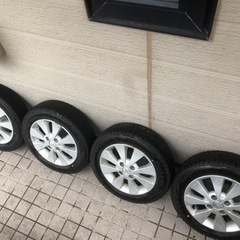 【155/65R14 75Q】ブリヂストン ブリザック VRX2 スタッドレスタイヤ(ホイール付)4本セット | 14インチ の画像