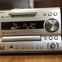 ONKYO コンポ　CD/MDプレイヤー　FR-7GX D-202Aの画像