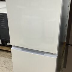 SHARP/シャープ 2ドア冷蔵庫 152L SJ-15E9-W 2022年製 取扱説明書付【ユーズドユーズ名古屋天白店】J2110