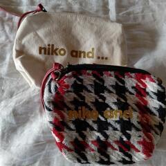 未使用品🉐nikoand····/ショルダー&ポーチ2点の画像