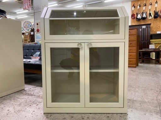 【愛品館 江戸川店】ビーカンパニー ガラスキャビネット ID:155-019009-007