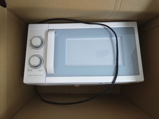 ニトリの電子レンジ、使用３年間