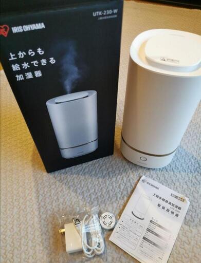 アイリスオーヤマ 超音波加湿器 UTK-230-W