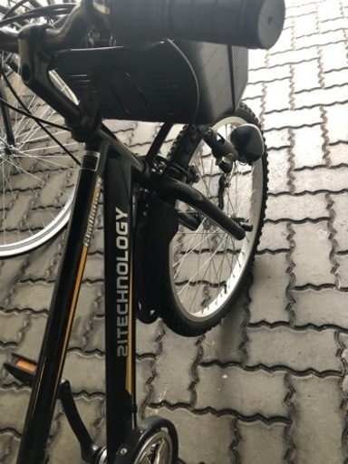 子供自転車　22インチ　6段ギア付き　シマノ製　KD226　ライト・カギ・カゴ付マウンテンバイク　MTB 95%完成車