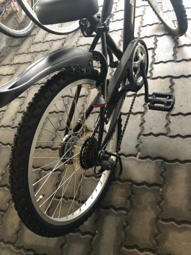 子供自転車　22インチ　6段ギア付き　シマノ製　KD226　ライト・カギ・カゴ付マウンテンバイク　MTB 95%完成車