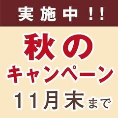 秋のキャンペーン　2022