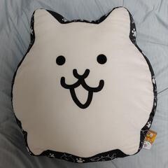 【決まりました】にゃんこ大戦争 ダイカット リバーシブルクッショ...