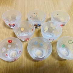 石塚硝子製品 干支の盃 他