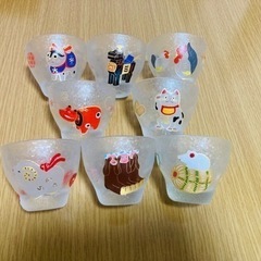 石塚硝子製品　干支の盃　他の画像