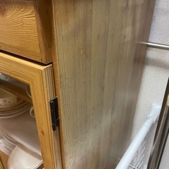 【お取引中】食器棚　0円の画像
