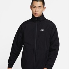 【未使用、完売品】ナイキ  ＸＬ　フリース　スウッシュリバーシブル ボアジャケット SWOOSH BIG NIKEの画像