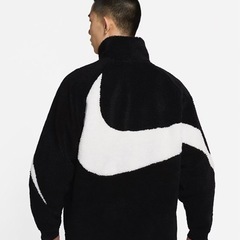 【未使用、完売品】ナイキ  ＸＬ　フリース　スウッシュリバーシブル ボアジャケット SWOOSH BIG NIKEの画像
