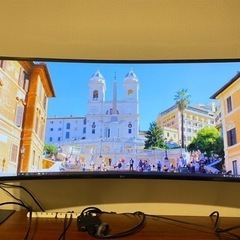 LG モニター ディスプレイ 34WL75C-B 34インチ/曲面ウルトラワイド(3440×1440)/IPS 非光沢/HDR対応/HDMI×2,DisplayPort×1/高さ調節
