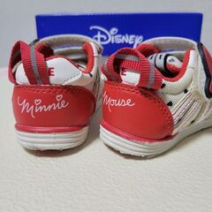 【新品】H＆M ミッキー キャンパススリッポン／【中古】イフミー ミニー コラボ スニーカーの画像