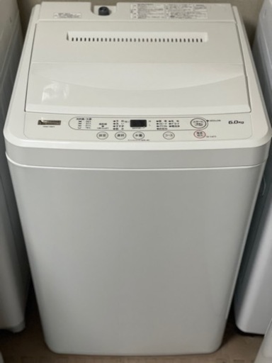 送料・設置込み　洗濯機　6kg ヤマダ　2021年