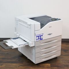 【ヤ取終了10/27】≪ZT165ジ≫【仙台市内直接引渡限定】EPSON/エプソン ビジネスプリンター LP-S9000 + 増設3段カセットユニット L581AC2 カラープリンタ/レーザープリンタ 現状品の画像