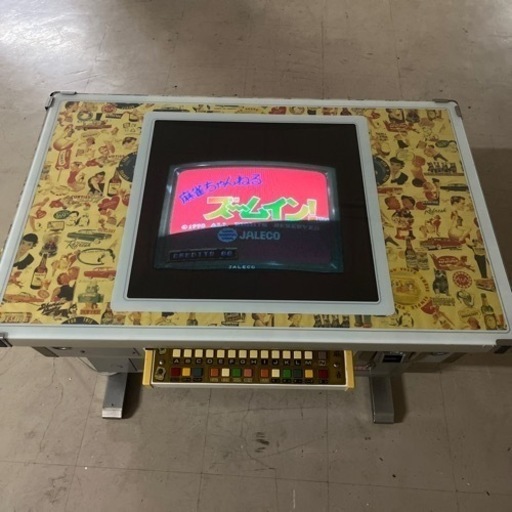 【売約】【希少】昭和テーブルゲーム　JALECO  麻雀ちゃんねるズームイン