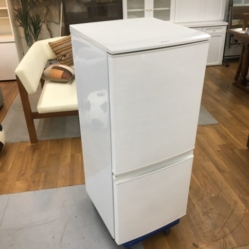 S381 シャープ SHARP SJ-D14C-W [小型 冷蔵庫 137L つけかえどっちも