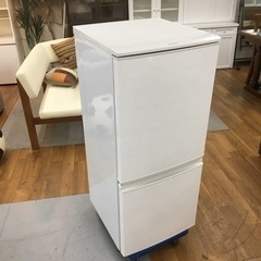 S381 シャープ SHARP SJ-D14C-W [小型 冷蔵庫 137L つけかえどっちも
