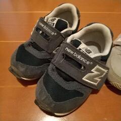 14.5cm 洗濯済み　ニューバランスの画像