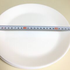 決まりました！　洋食器　イケア（定番の白）大型サイズ