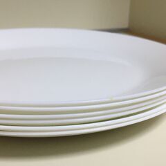 決まりました！　洋食器　イケア（定番の白）大型サイズの画像